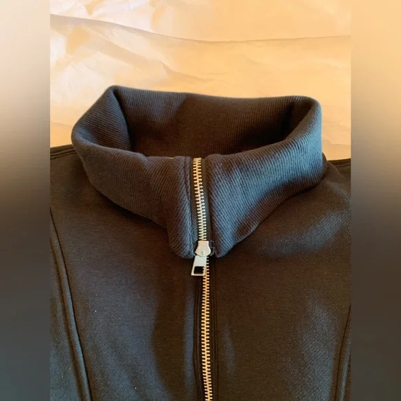 NWT - Pullover Zip Vest With High Collar - Black, XS - Picture 7 of 13